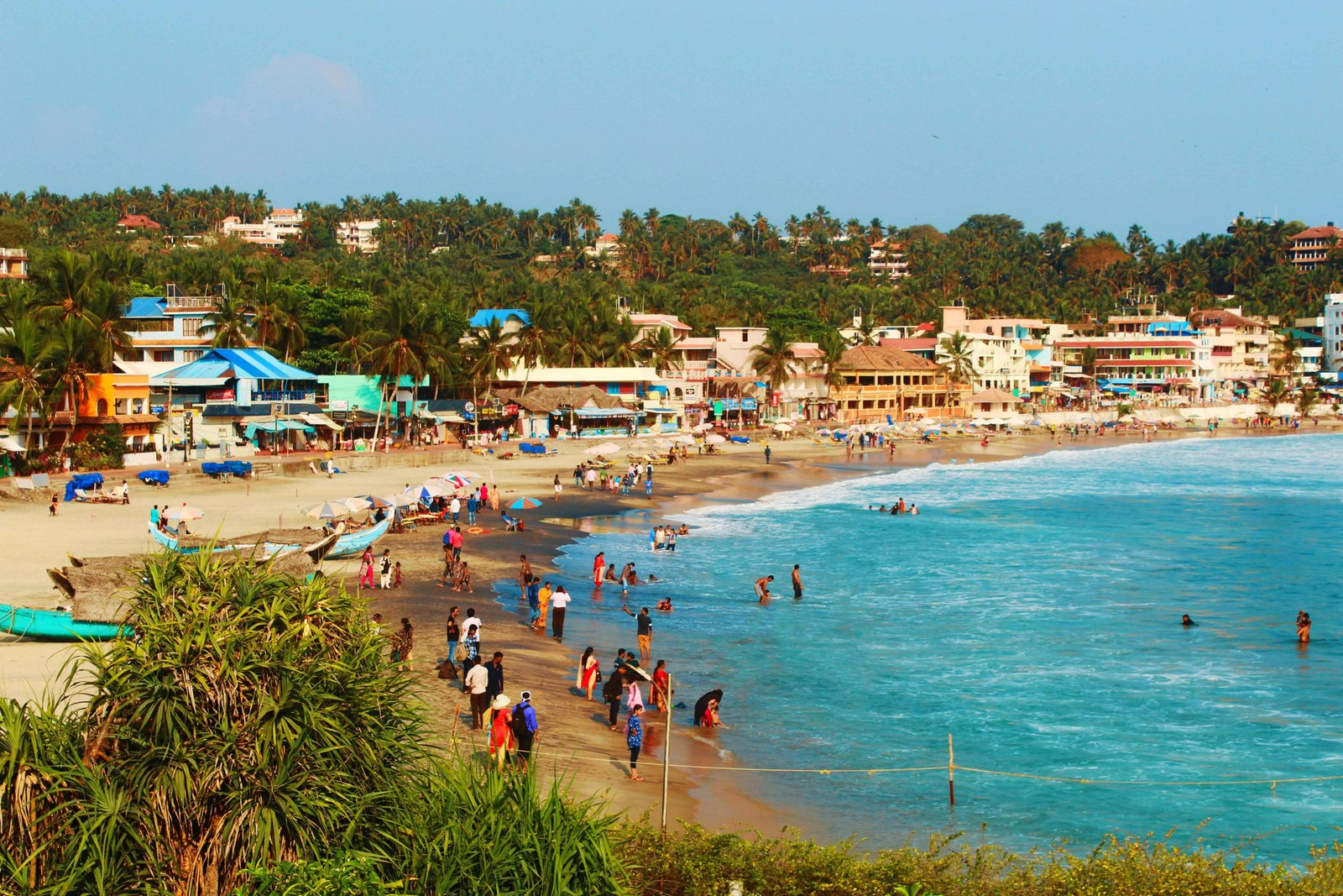 Kovalam Beach Waves